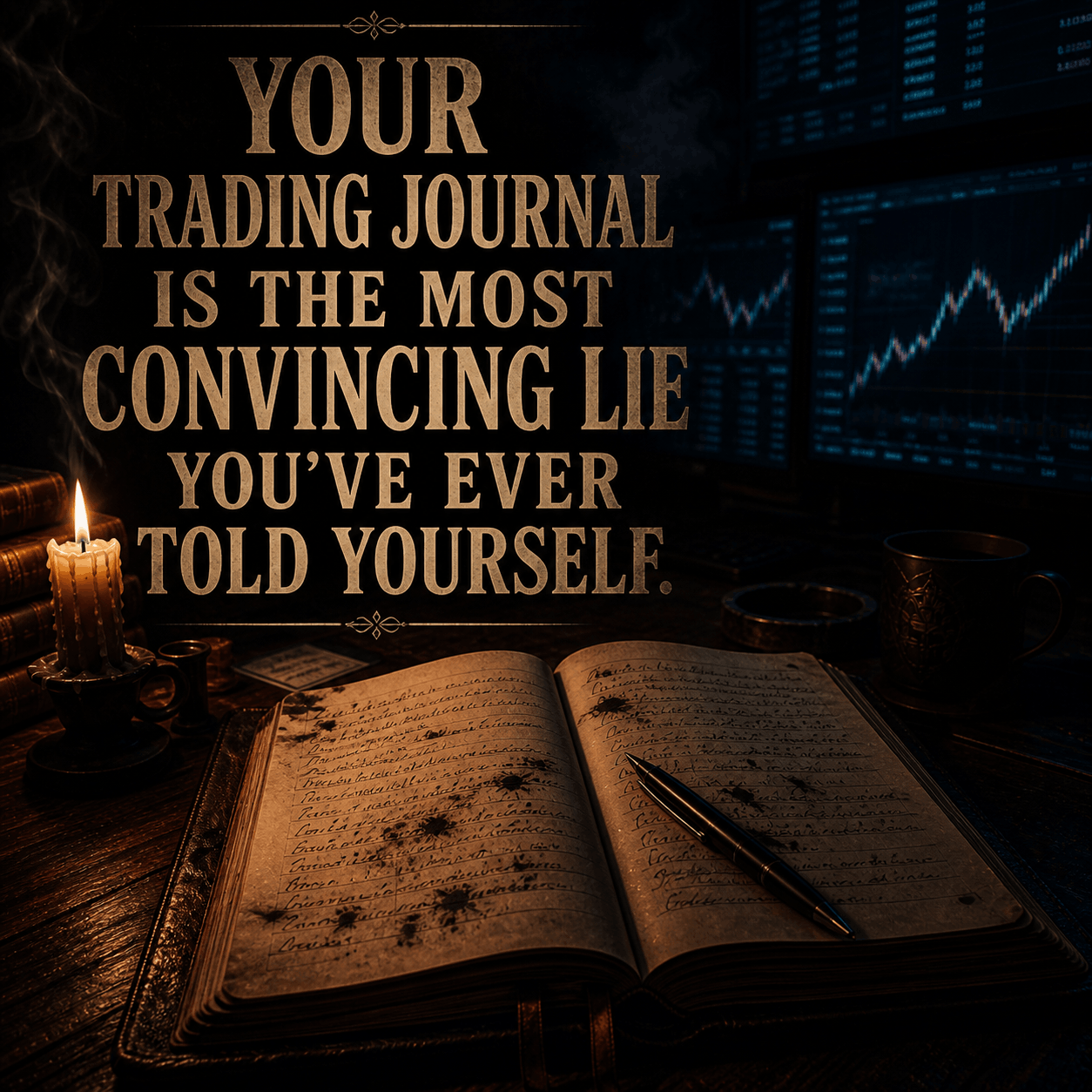 Your Trading Journal Is Lying to You. And You're Writing It.
